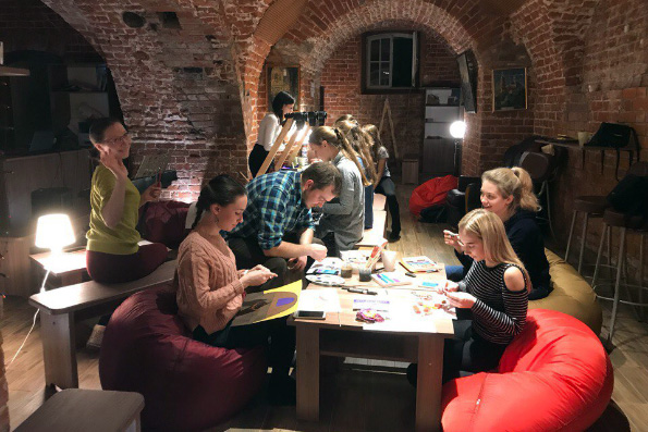 В казанском молодежном клубе «Азбука» состоялся мастер-класс по пластилиновой анимации