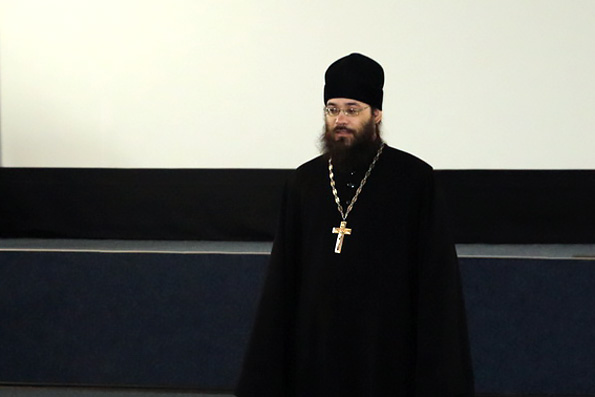 Представители духовенства провели беседу в Спасском техникуме ко Дню защитника Отечества