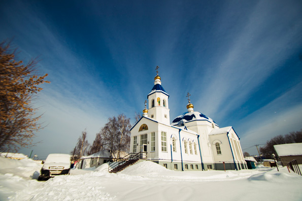 Храм апостола Андрея Первозванного в городе Зеленодольске