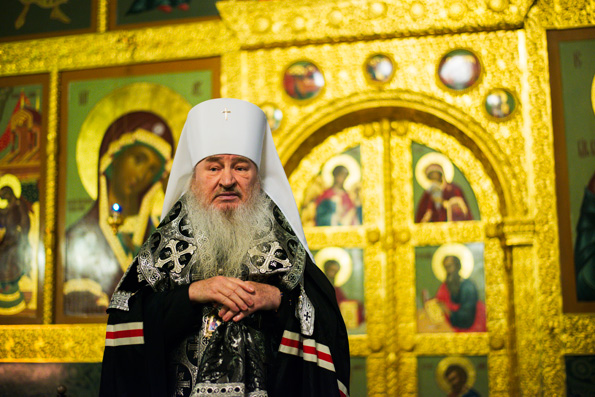 Проповедь митрополита Феофана после вечерни с чином прощения в Благовещенском соборе Казанского кремля