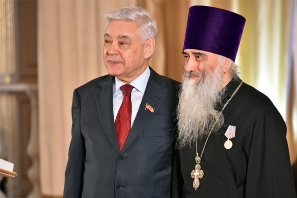 Священнослужитель Казанской епархии удостоен государственной награды