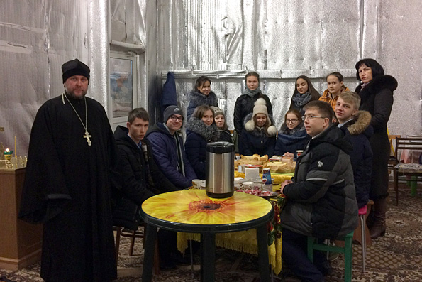 В Никольском храме города Лаишево для школьников провели урок по семьеведению