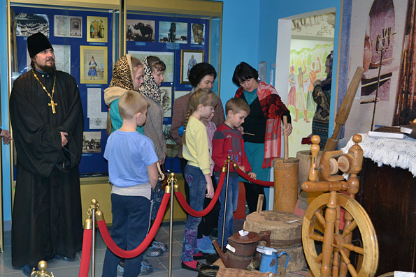 Урок в музее состоялся для воспитанников воскресных школ Камско-Устьинского района