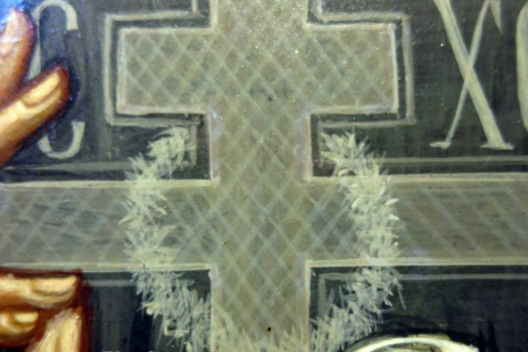 На иконе святого Серафима Вырицкого явился терновый венец