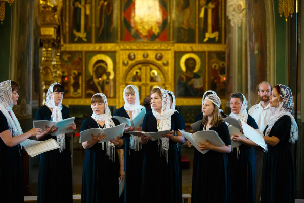 В музее истории Благовещенского собора прошел концерт хорового фестиваля «Со-Творение»