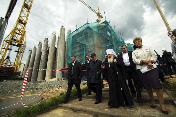 В Казанско-Богородицком монастыре состоялось совещание, посвященное воссозданию Казанского собора