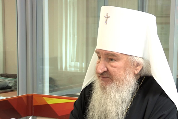 Беседа с митрополитом в программе «Главные новости» на телеканале «Татарстан-24»