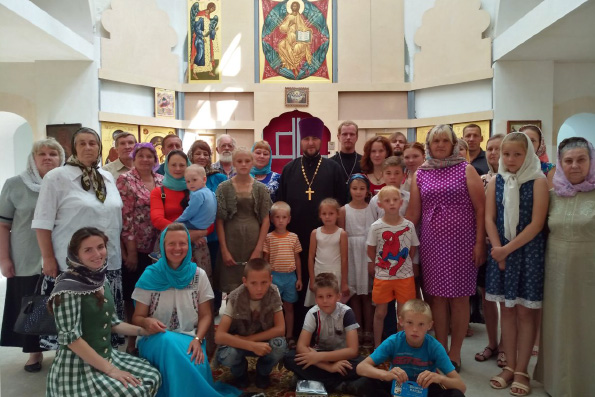 В Никольской церкви села Пановка Высокогорского района состоялся детский концерт