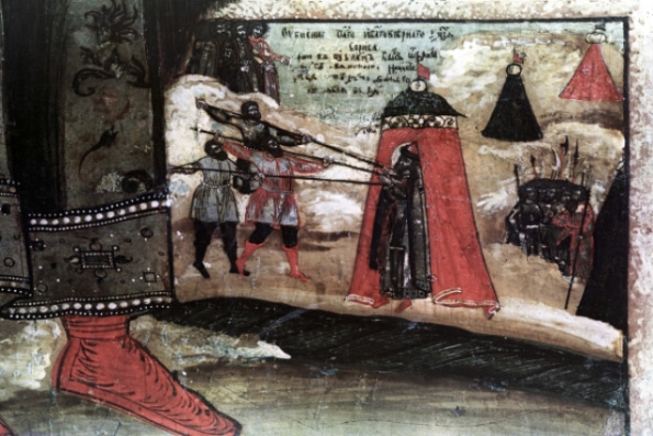 Убиение благоверного князя Глеба, во святом Крещении Давида (1015 г.)