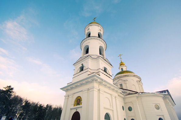 Любительский хор Никольского собора Казани принял участие в богослужении в храме села Ключищи