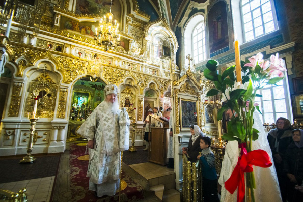 Проповедь митрополита Феофана в Рождественский сочельник в Никольском соборе Казани