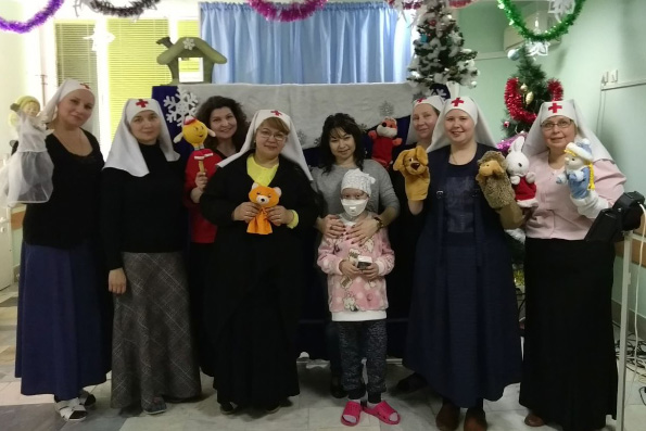 Казанское сестричество милосердия организовало рождественский праздник для детей