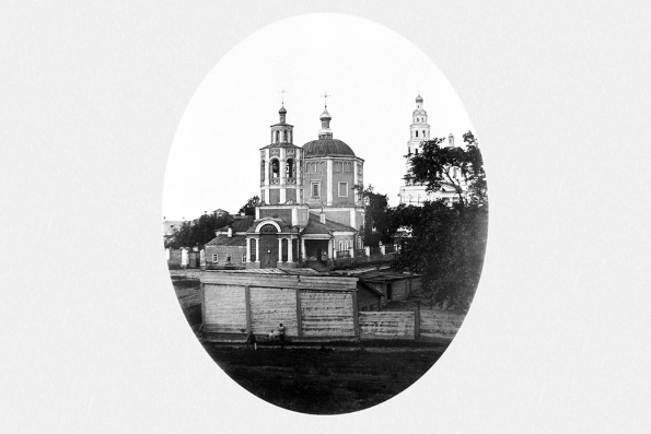 Пятницкая церковь Казани. Фото конца XIX века.