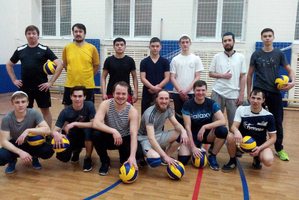 Православная молодежь Казани приняла участие в дружеском межконфессиональном волейбольном матче