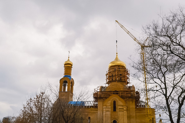В Набережных Челнах возобновилось строительство храма Казанской иконы Богородицы