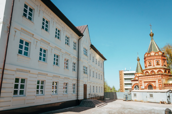 В Альметьевске завершается строительство православной гимназии