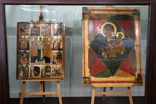 В Казанском кремле экспонируются шедевры древнерусского иконографического искусства