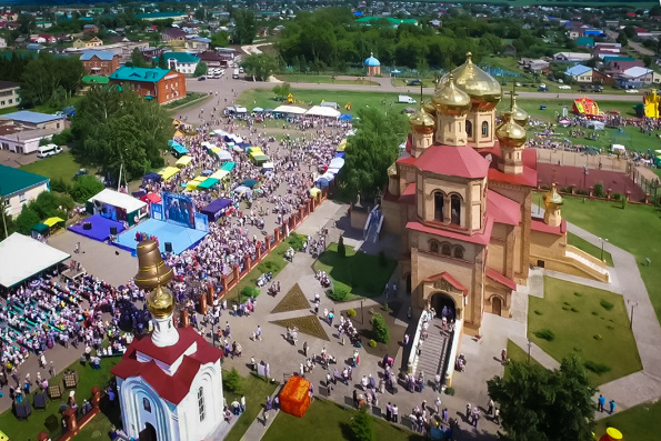 Поездка на фестиваль колокольного звона в поселок Алексеевское