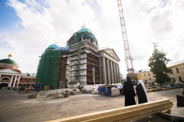 Митрополит Феофан: В деле строительства Казанского собора важно каждое доброе слово