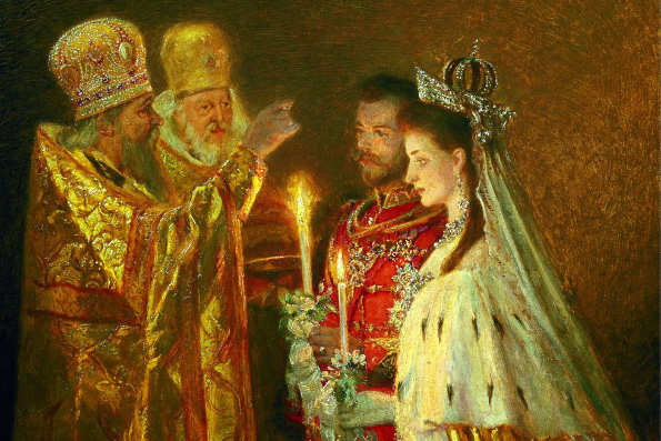 Венценосная семья Романовых в живописи