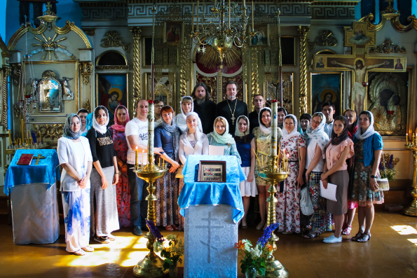 Приходская молодежь Никольского кафедрального собора Казани совершила паломническую поездку в село Аркатово