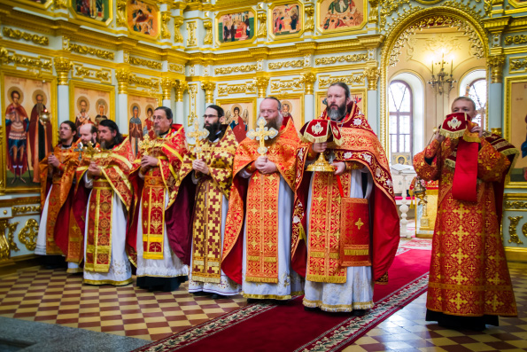 В Казанской епархии молитвенно отметили 100-летие мученической кончины священномученика Амвросия (Гудко)