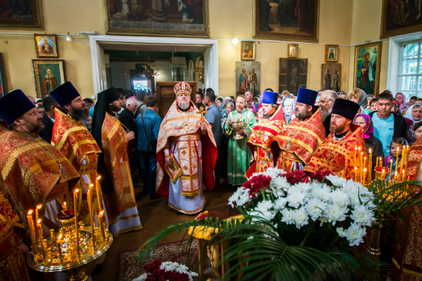 Торжества в день памяти великомученика Пантелеимона состоялись у чтимой иконы святого в селе Большое Фролово