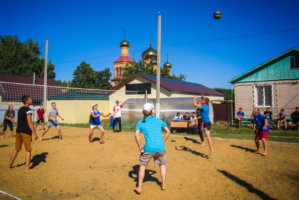 В поселке Алексеевское состоялся турнир по волейболу среди православной молодежи Татарстана