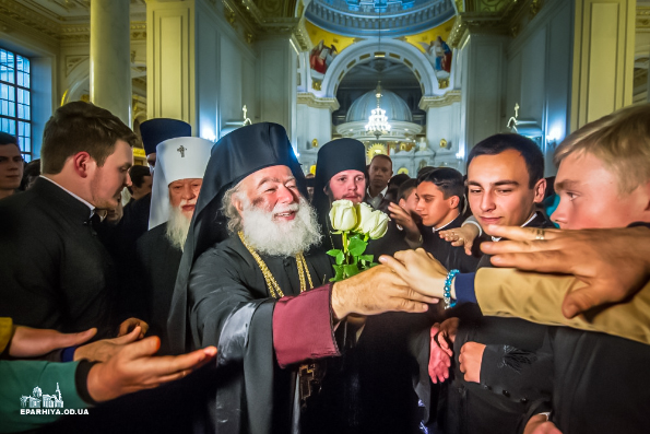Патриарх Александрийский Феодор II — верующим Одессы: Оставайтесь в канонической Православной Церкви