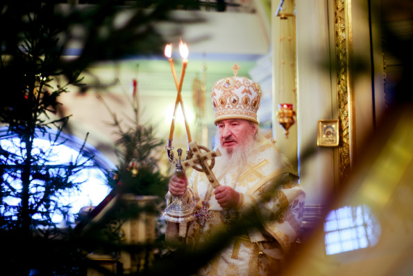 В Неделю по Рождестве Христовом митрополит Феофан совершил Литургию в Казанско-Богородицкой обители