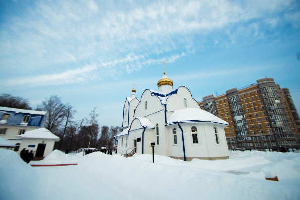Учащиеся воскресной школы Никольского собора Казани посетили храм Николая Чудотворца города Зеленодольска