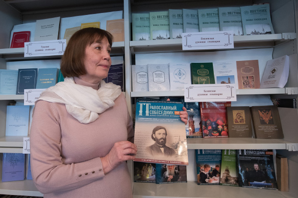 Казанская духовная семинария стала участником Всероссийской выставки научных, учебных и периодических изданий духовных учебных заведений Русской Церкви
