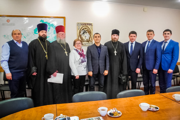 Руководитель Рыбно-Cлободского района провел встречу с духовенством и представителями православной общественности
