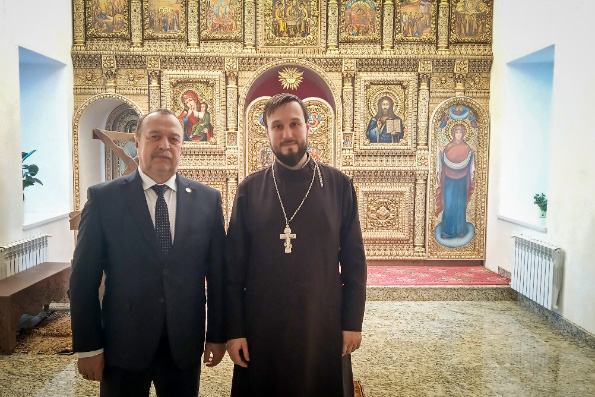 Глава Тюлячинского района РТ посетил Покровский храм поселка Тюлячи