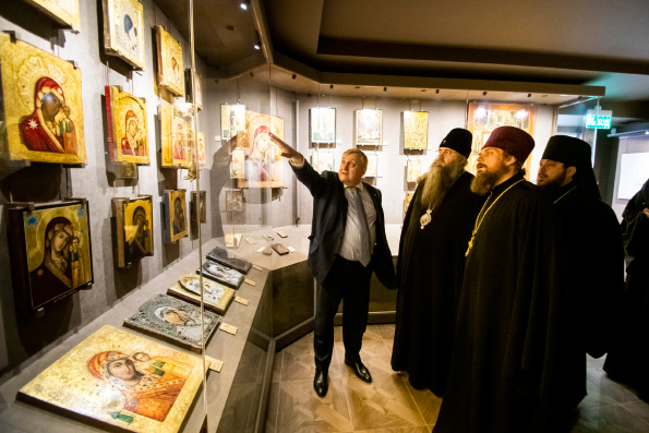 Участники IV Форума православной общественности РТ посетили строящийся Казанский собор и музей Казанской иконы Богородицы
