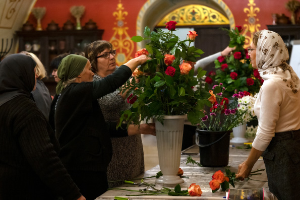 В Духосошественском храме Казани завершили работу курсы церковных флористов