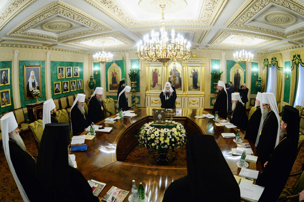 В Москве прошло первое в этом году заседание Священного Синода Русской Православной Церкви