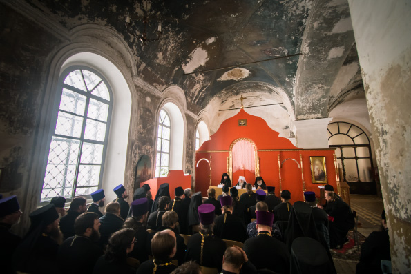 Архиерейский совет Татарстанской митрополии состоялся в Елабуге