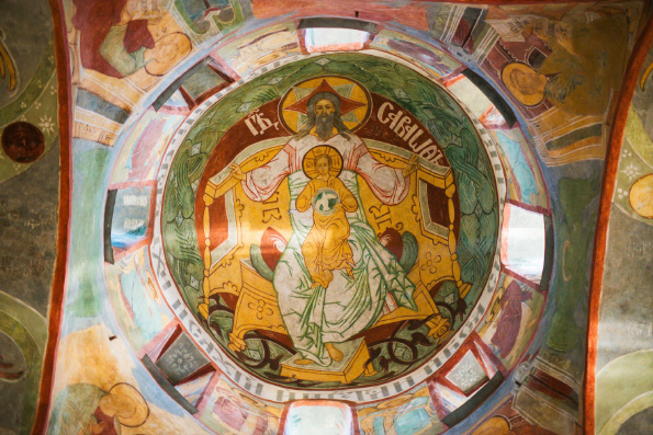 Фрески Успенского собора Свияжского монастыря: Отечество