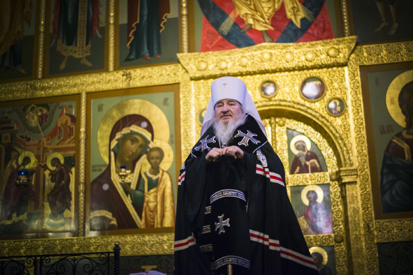 Проповедь митрополита Феофана на вечерне с чином прощения в Благовещенском соборе Казани