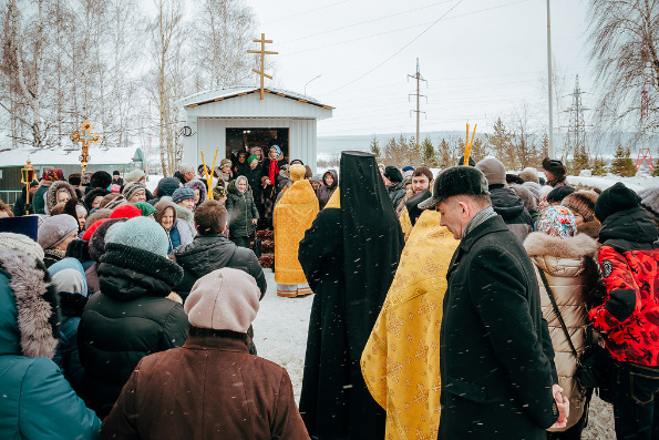В кряшенском приходе Заинска состоялась первая Божественная литургия