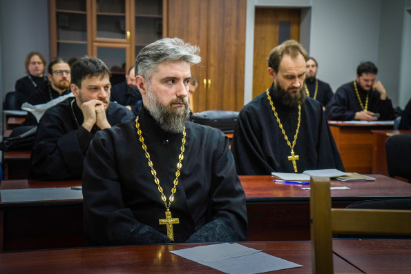 В Казанской духовной семинарии завершились курсы повышения квалификации священнослужителей