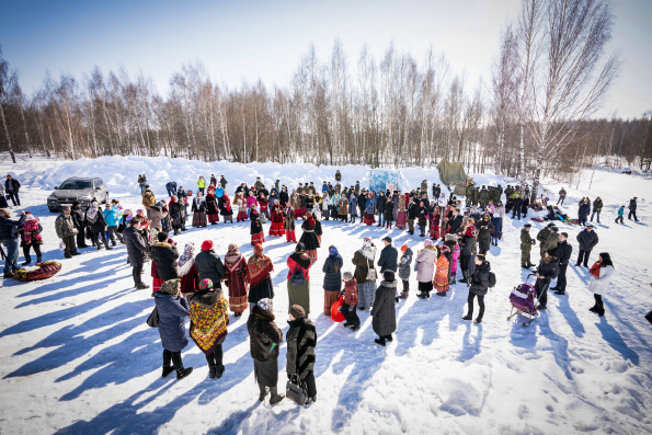 В последний день сырной седмицы Духосошественский приход Казани организовал для верующих праздничные мероприятия