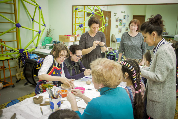 В Казани для детей с ограниченными возможностями здоровья организовали занятия по керамике