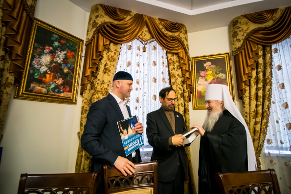Глава Татарстанской митрополии встретился с председателем Всемирного совета мусульманских общин