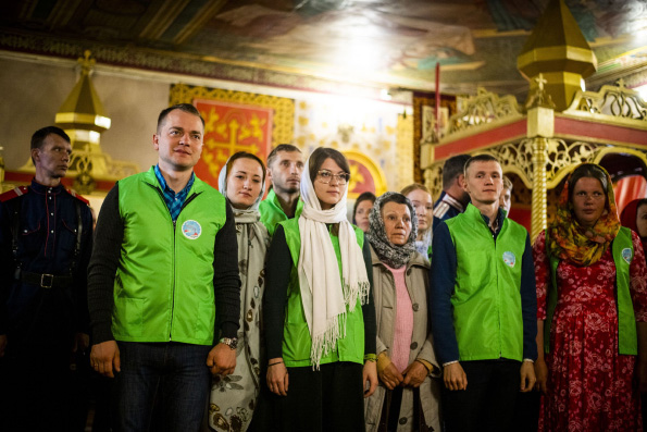 Участники движения «Казанские православные добровольцы» посетили престольные торжества в Болгаре