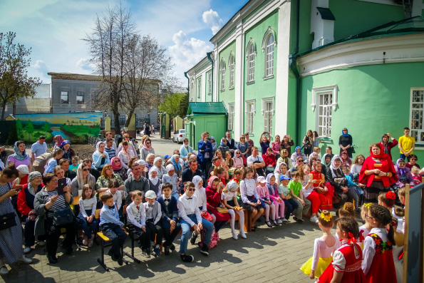 Учащиеся воскресных школ Казани и Зеленодольска совместно организовали пасхальное мероприятие