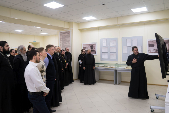 В Казанской духовной семинарии состоялось занятие в рамках проекта «Вместе на века»