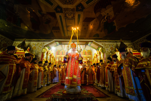 В Болгаре митрополит Феофан возглавил торжества, посвященные памяти мученика Авраамия