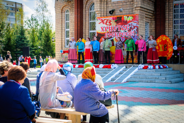 В Нижнекамске прошел городской Пасхальный фестиваль